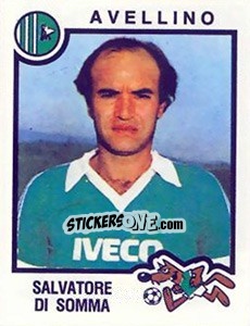 Sticker Salvatore Di Somma - Calciatori 1982-1983 n. 21 - Panini