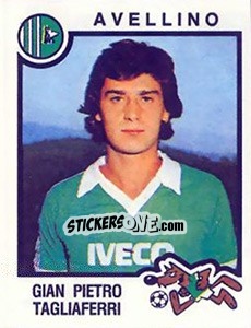 Sticker Gian Pietro Tagliaferri - Calciatori 1982-1983 - Panini