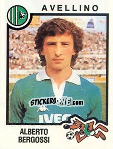 Sticker Albertio Bergossi - Calciatori 1982-1983 n. 38 - Panini