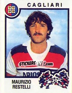 Sticker Maurizio Restelli - Calciatori 1982-1983 - Panini