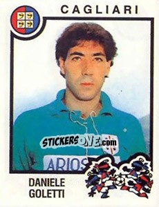 Sticker Daniele Goletti - Calciatori 1982-1983 - Panini