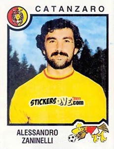 Sticker Alessandro Zaninelli - Calciatori 1982-1983 n. 58 - Panini