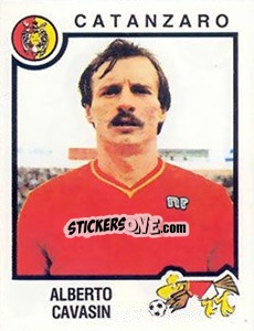 Sticker Alberto Cavasin - Calciatori 1982-1983 - Panini