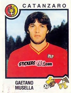 Cromo Gaetano Musella - Calciatori 1982-1983 - Panini