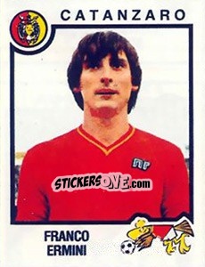 Sticker Franco Ermini - Calciatori 1982-1983 n. 74 - Panini