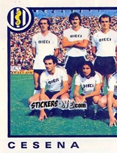 Figurina Squadra - Calciatori 1982-1983 - Panini
