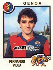 Cromo Fernando Viola - Calciatori 1982-1983 - Panini