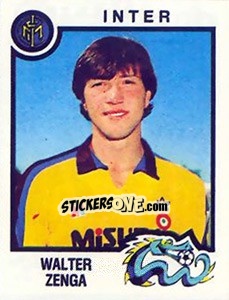 Cromo Walter Zenga - Calciatori 1982-1983 - Panini