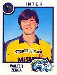 Figurina Walter Zenga - Calciatori 1982-1983 - Panini