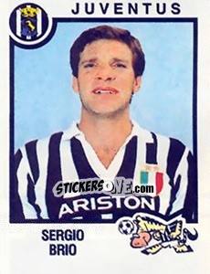 Figurina Sergio Brio - Calciatori 1982-1983 n. 158 - Panini