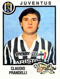 Cromo Claudio Prandelli - Calciatori 1982-1983 - Panini
