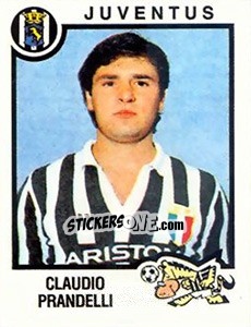 Sticker Claudio Prandelli - Calciatori 1982-1983 n. 168 - Panini