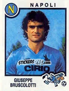 Figurina Giuseppe Bruscolotti - Calciatori 1982-1983 - Panini