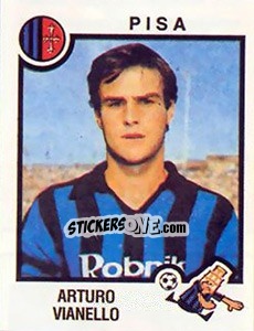 Sticker Arturo Vianello - Calciatori 1982-1983 - Panini