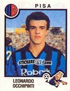 Figurina Leonardo Occhipinti - Calciatori 1982-1983 - Panini