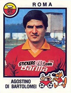Cromo Agostino Di Bartolomei - Calciatori 1982-1983 - Panini