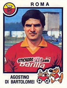 Sticker Agostino Di Bartolomei - Calciatori 1982-1983 n. 211 - Panini