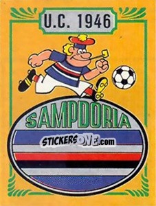Sticker Scudetto - Calciatori 1982-1983 n. 229 - Panini