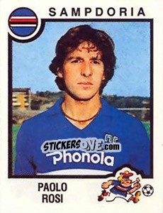 Sticker Paolo Rossi - Calciatori 1982-1983 - Panini