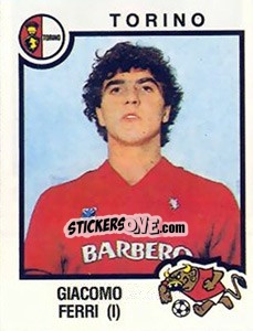 Sticker Giacomo Ferri - Calciatori 1982-1983 - Panini