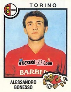 Sticker Alessandro Bonesso - Calciatori 1982-1983 - Panini
