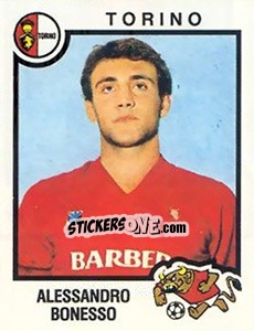 Figurina Alessandro Bonesso - Calciatori 1982-1983 - Panini