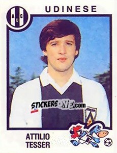 Sticker Attilio Tesser - Calciatori 1982-1983 n. 271 - Panini