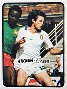 Sticker Italia - Camerun 1-1 - Calciatori 1982-1983 n. 295 - Panini