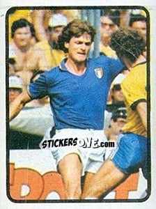 Figurina Italia - Brasile 3-2 - Calciatori 1982-1983 - Panini