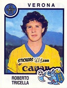 Figurina Roberto Tricella - Calciatori 1982-1983 - Panini