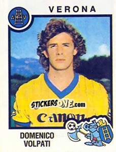 Sticker Domenico Volpati - Calciatori 1982-1983 n. 338 - Panini