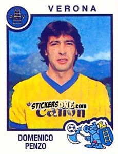 Cromo Domenico Penzo - Calciatori 1982-1983 - Panini