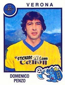 Sticker Domenico Penzo - Calciatori 1982-1983 n. 345 - Panini
