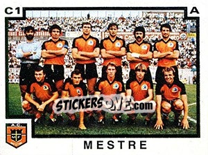 Cromo Squadra Mestre - Calciatori 1982-1983 - Panini