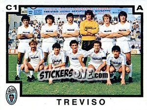 Cromo Squadra Treviso - Calciatori 1982-1983 - Panini