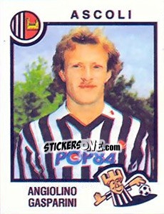 Sticker Angiolino Gasparini - Calciatori 1982-1983 - Panini