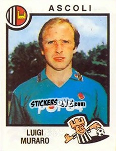 Sticker Luigi Muraro - Calciatori 1982-1983 n. 15 - Panini