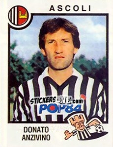 Sticker Donato Anzivino - Calciatori 1982-1983 - Panini