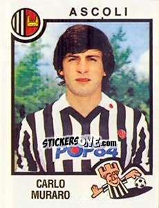 Sticker Carlo Muraro - Calciatori 1982-1983 n. 19 - Panini