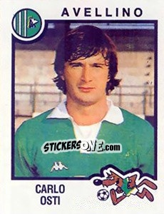 Figurina Carlo Osti - Calciatori 1982-1983 - Panini