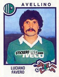 Sticker Luciano Favero - Calciatori 1982-1983 n. 25 - Panini
