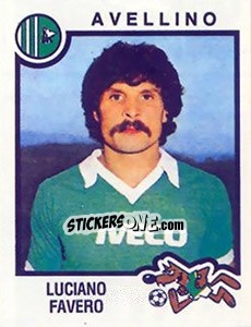 Cromo Luciano Favero - Calciatori 1982-1983 - Panini