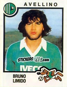 Sticker Bruno Limido - Calciatori 1982-1983 - Panini