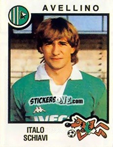 Figurina Italo Schiavi - Calciatori 1982-1983 - Panini