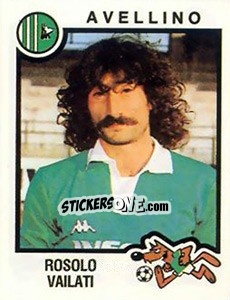 Sticker Rosolo Vailati - Calciatori 1982-1983 - Panini