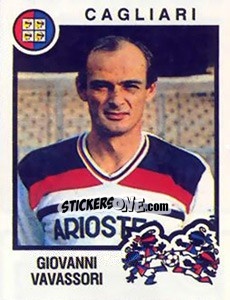 Cromo Giovanni Vavassori - Calciatori 1982-1983 - Panini