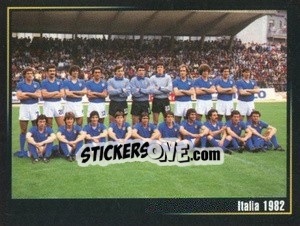 Sticker Italia 1982 - Superalbum In Azzurro n. 2 - Panini