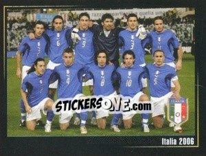 Sticker Italia 2006 - Superalbum In Azzurro n. 3 - Panini