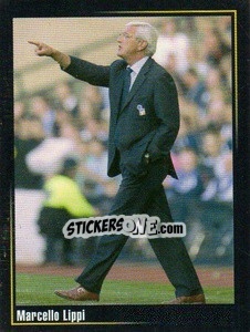 Sticker Marcelo Lippi - Superalbum In Azzurro n. 4 - Panini