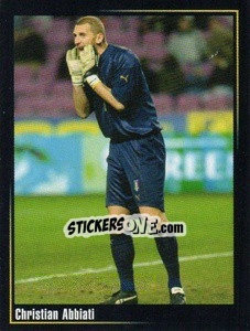 Sticker Christian Abbiati - Superalbum In Azzurro n. 5 - Panini